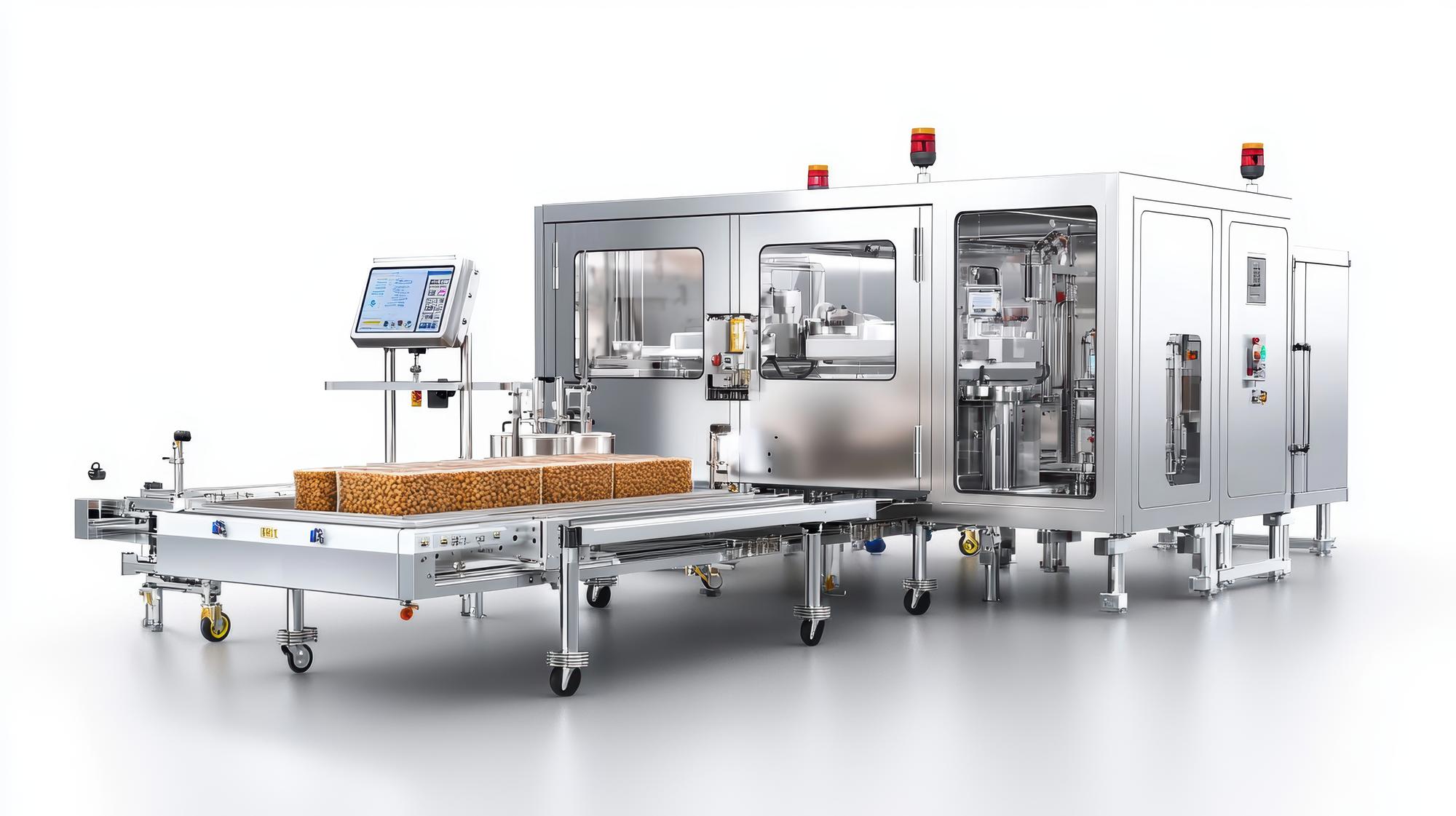 Meal-kit assembly line with tech overlay